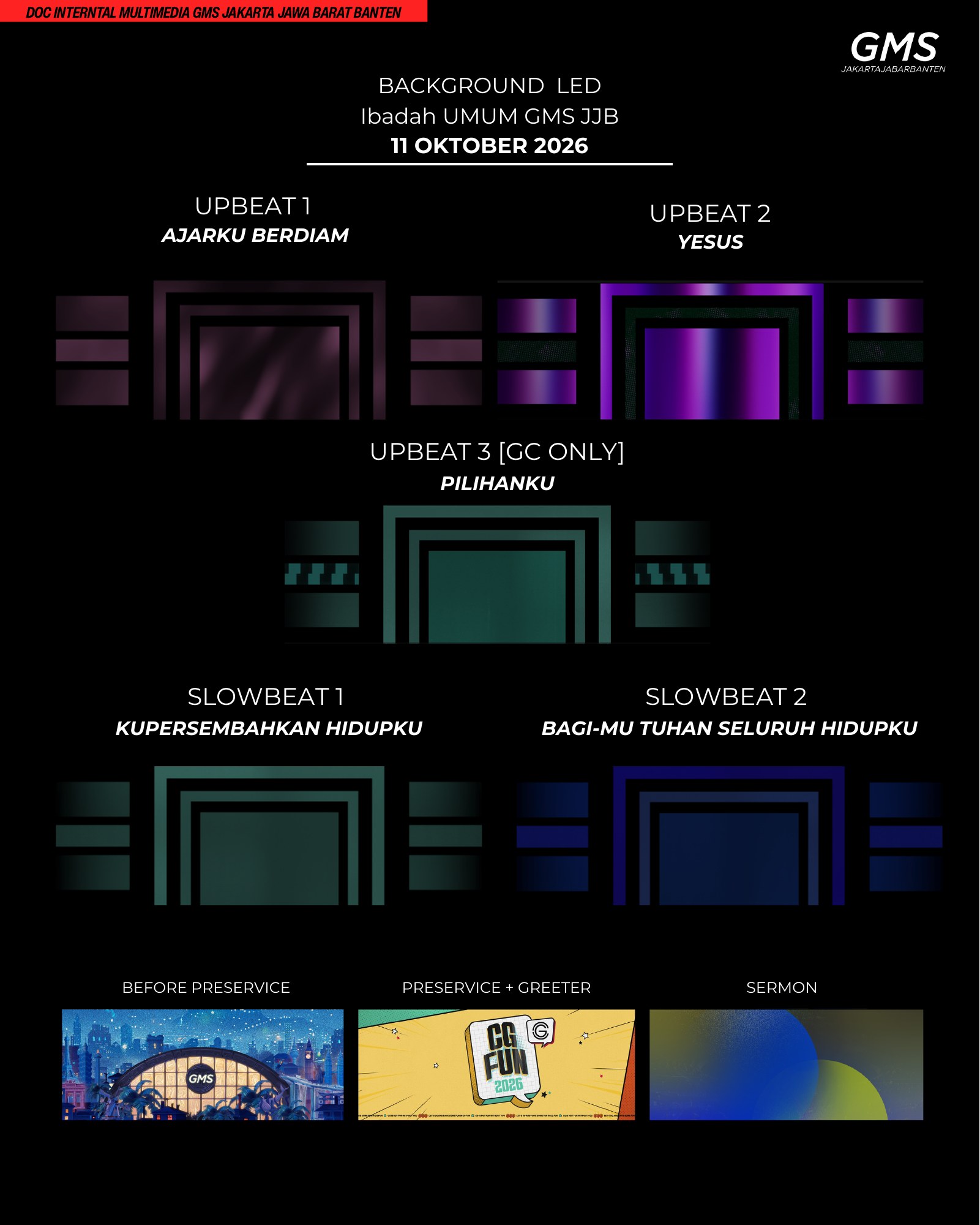 11 October 2026 · LED stage background · UMUM · REV.1 · original page 4